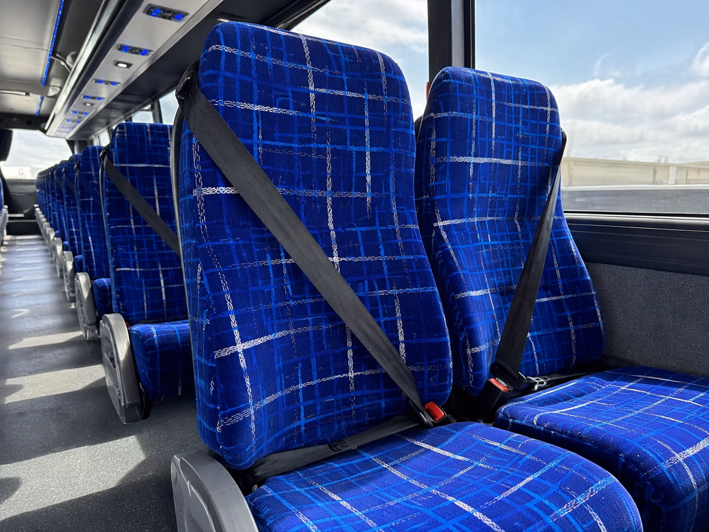 memphis charter bus rental inside