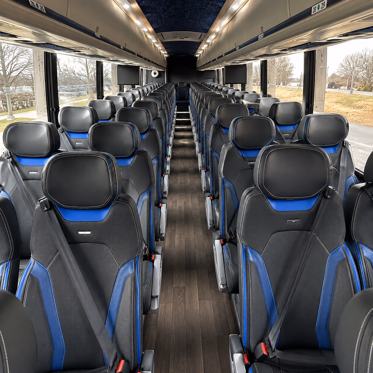memphis private event transportation onboard seating